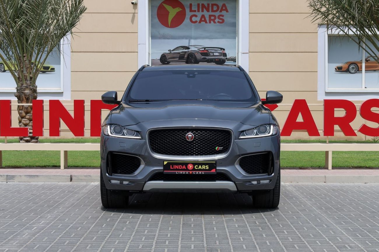 Jaguar F Pace Jaguar F-Pace S 2020 GCC under Warranty with Flexible Down-Payment.