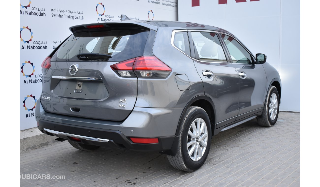 نيسان إكس تريل 2.5L 2WD S 2018 GCC WITH DEALER WARRANTY