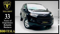 Ford EcoSport ORGINAL BACK CAMERA! / GCC / 2016 / WARRANTY + SERVICE CONTRACT UNTIL 100,000 KM / ONLY 423 DHS P.M.