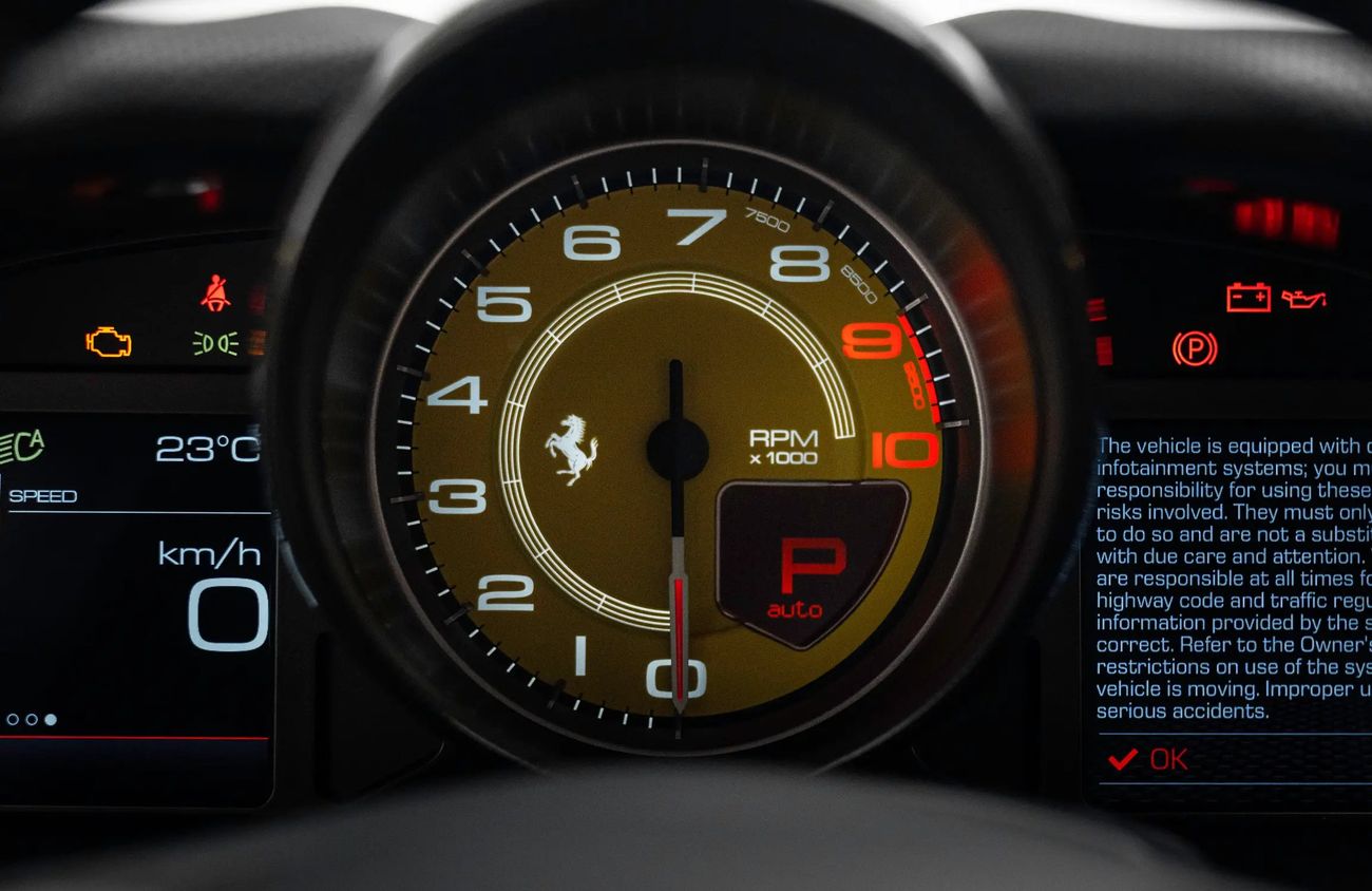 Ferrari 812 GTS 6.5L V12 Naturally Aspirated Engine