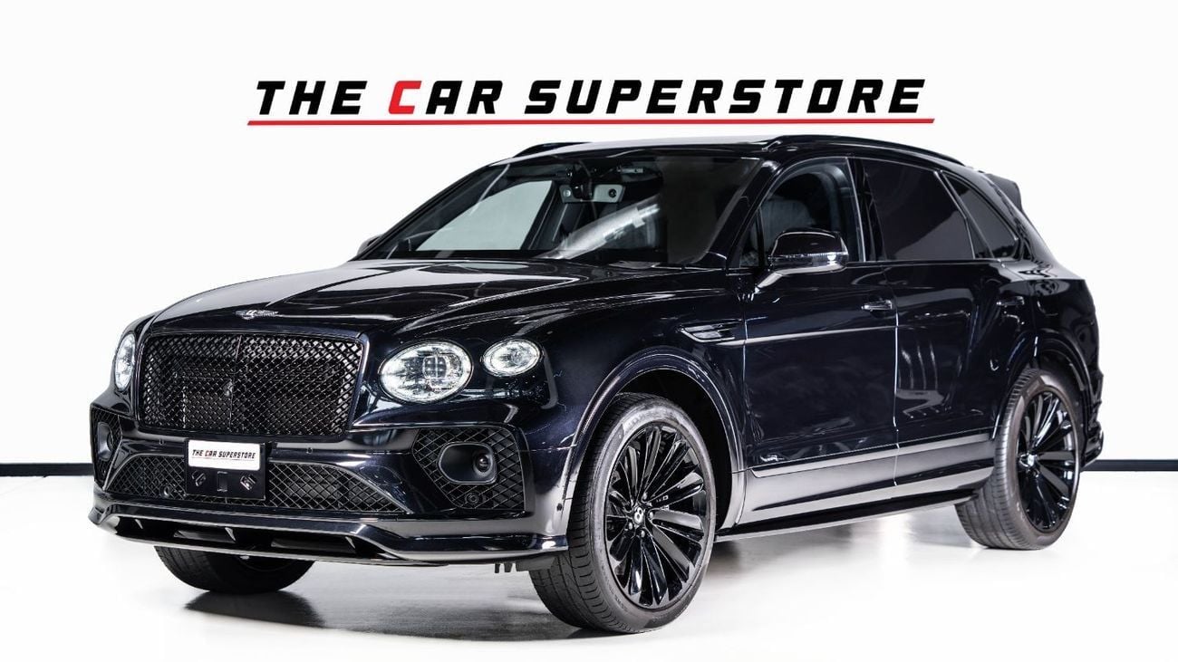 Bentley Bentayga Speed W12-Very low Mileage-Black Crystal-Showroom condition-The Last Twin Turbo W12