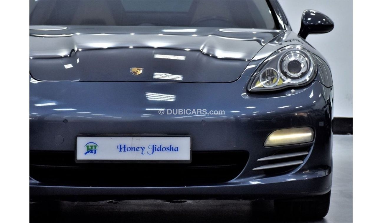 Porsche Panamera EXCELLENT DEAL for our Porsche Panamera 4S ( 2010 Model ) in Blue Color GCC Specs