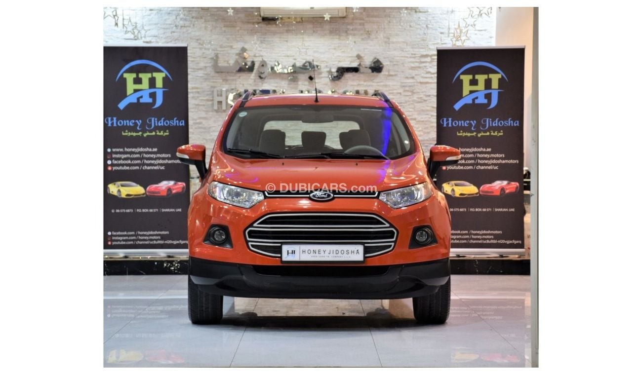Ford EcoSport Trend Trend EXCELLENT DEAL for our Ford EcoSport 1.5L ( 2015 Model! ) in Orange Color! GCC Specs