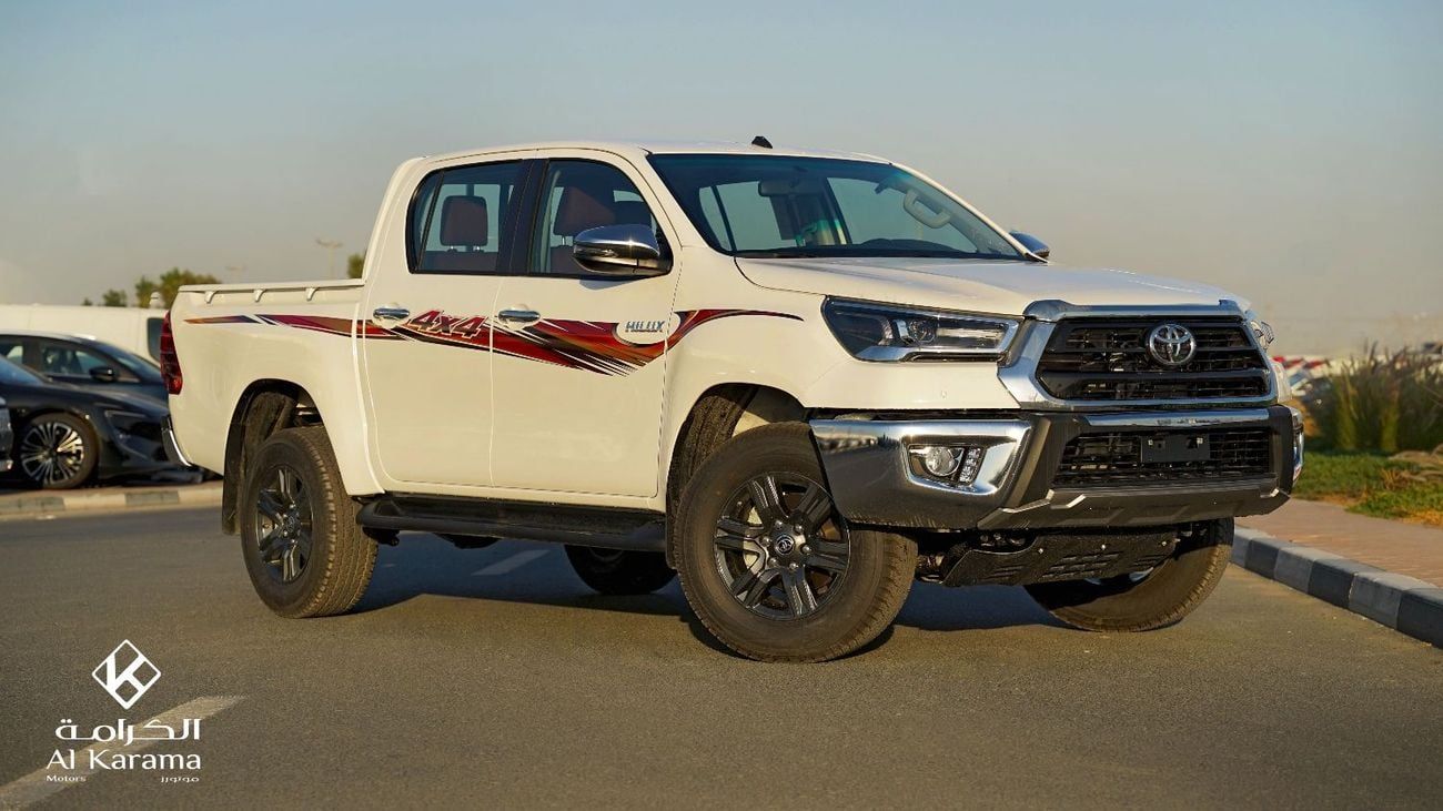 تويوتا هيلوكس GLX.S 2.4L | SR5 | Full Option | Rear Camera | Cruise Control | Diff Lock | GCC Specs