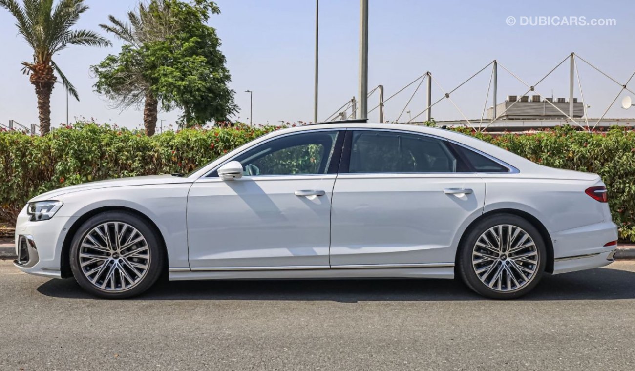 أودي A8 L 55 TFSI Quattro V6 3.0L AWD , FIFA Cars , GCC 2023 , (ONLY FOR EXPORT)