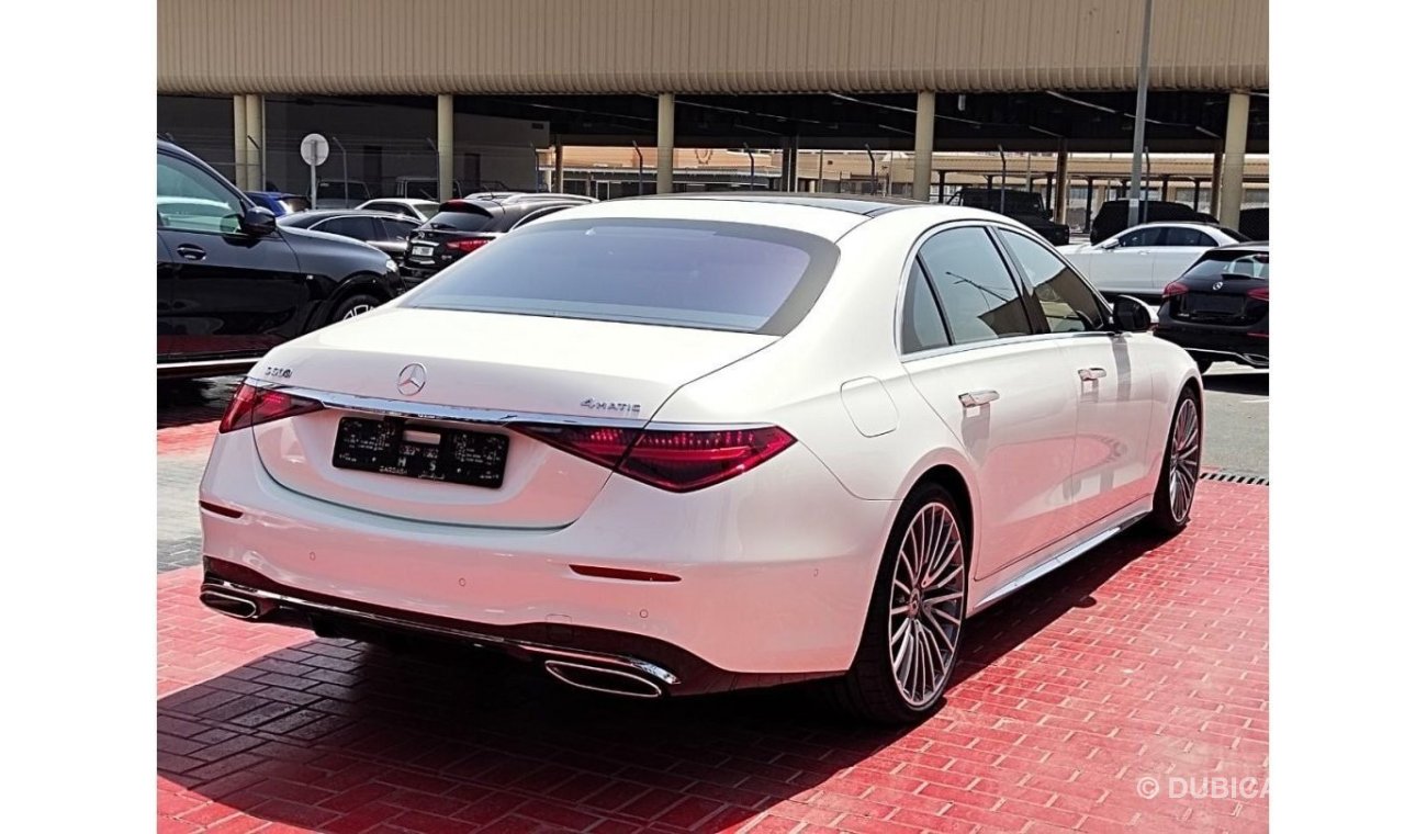 مرسيدس بنز S 500 AMG 4 M 5 Y Warranty  service 4 yr or 60,000 km GCC 2021