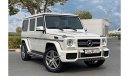 Mercedes-Benz G 63 AMG GCC Specification - Original Paint - Warranty