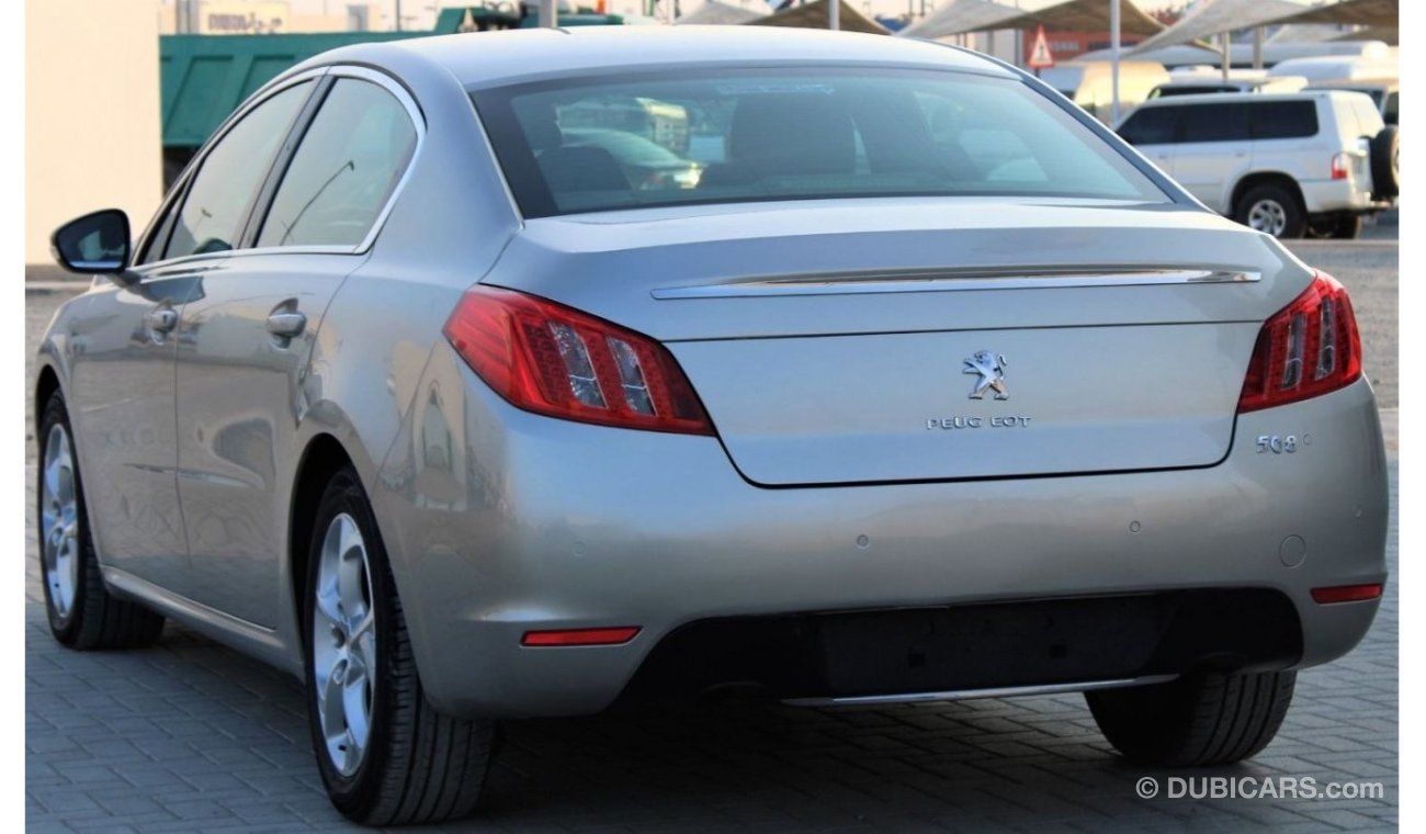 Peugeot 508 Peugeot 508 2013 GCC in excellent condition without accidents, very clean from inside and outside