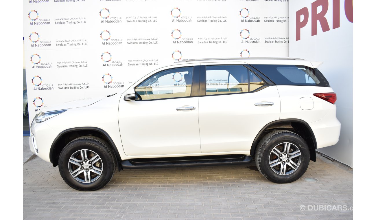 Toyota Fortuner 2.7L EXR 2017 MODEL GCC SPECS WITH DEALER WARRANTY AND FREE INSURANCE