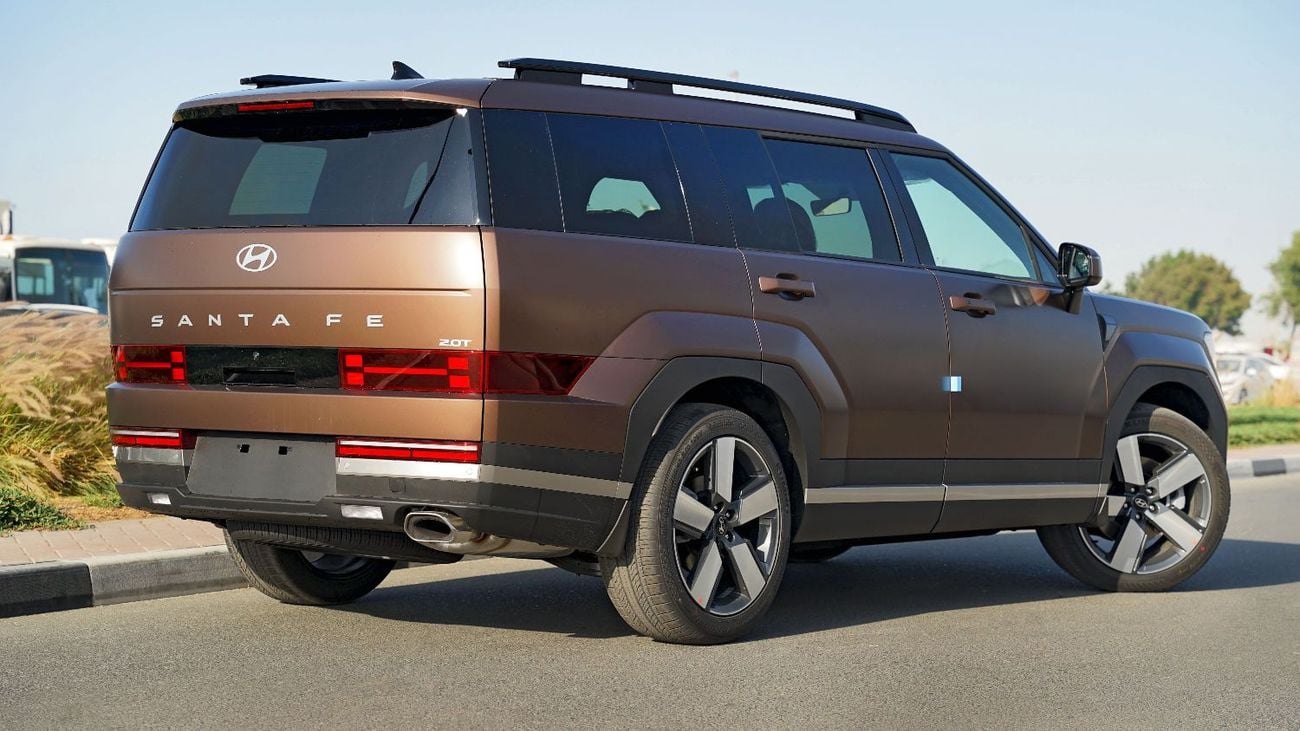 هيونداي سانتا في 2.0T - 5 Seater SUV - 2 Sunroof - Power Seats - 12.3" Screen - 20'' Alloy Wheels