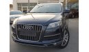 Audi Q7 model 2012GCC full option car prefect condition and no need any maintenance no paint