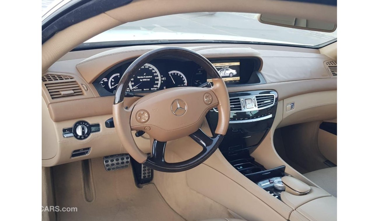 مرسيدس بنز CL 500 موديل 2010 خليجي حاله ممتازه من الداخل والخارج فل مواصفات كراسي جلد ومثبت سرعه وتحكم كهربي كامل ونظا