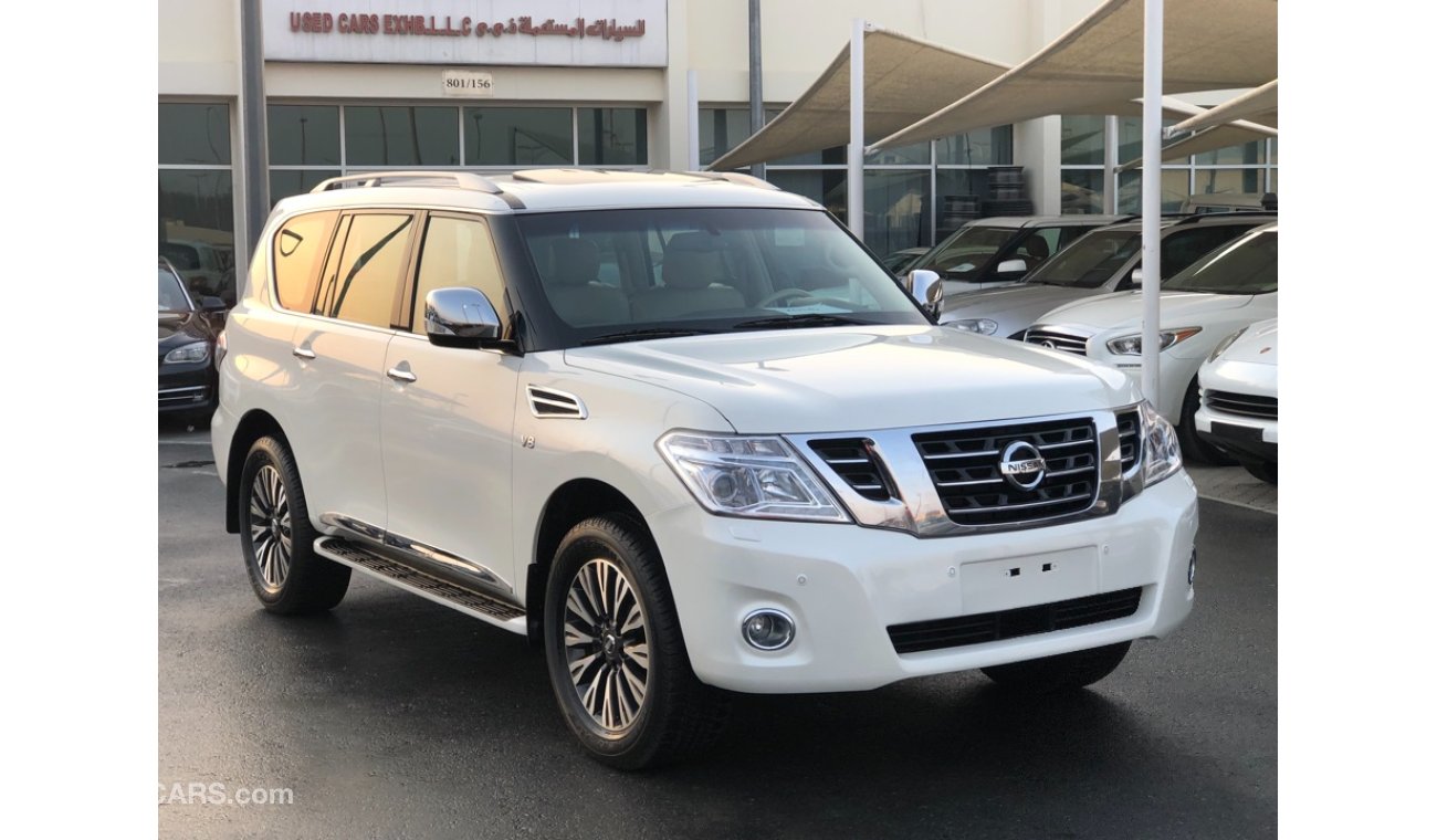 Nissan Patrol Nissan patrol model 2016 GCC car prefect condition full option sun roof leather seats back camera ba