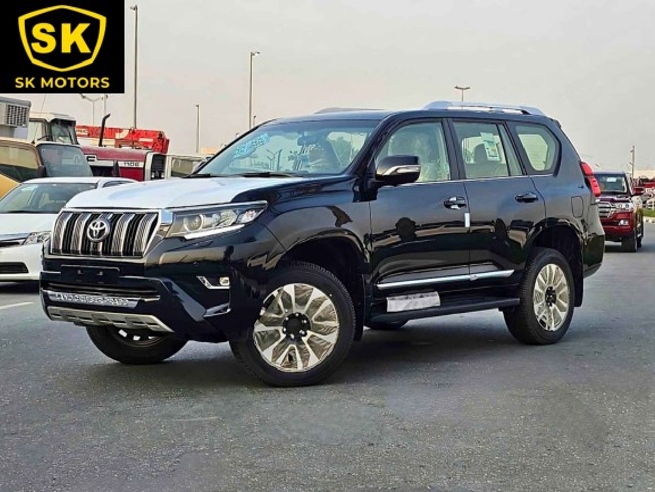 تويوتا برادو VX1 / 4.0L V6 / AUTO A.C / DRIVER POWER SEAT / WOOD INTERIOR (CODE# PSR40VX1)