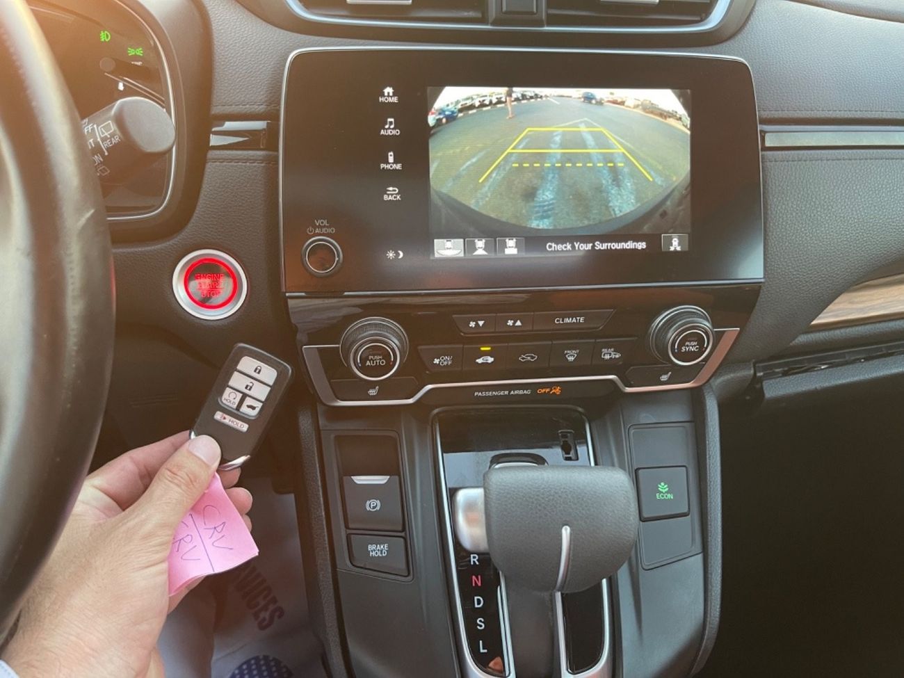 Honda CRV Touring 1.5L 2019 HONDA CRV AWD 1.5 v4 full option