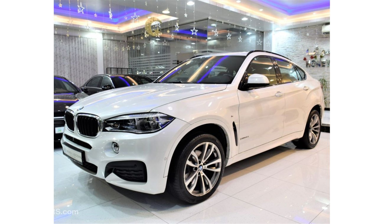 بي أم دبليو X6 M FULL SERVICE HISTORY ORIGINAL PAINT ( صبغ وكاله ) BMW X6 M-Kit 2016 Model!! in White Color! GCC Spec