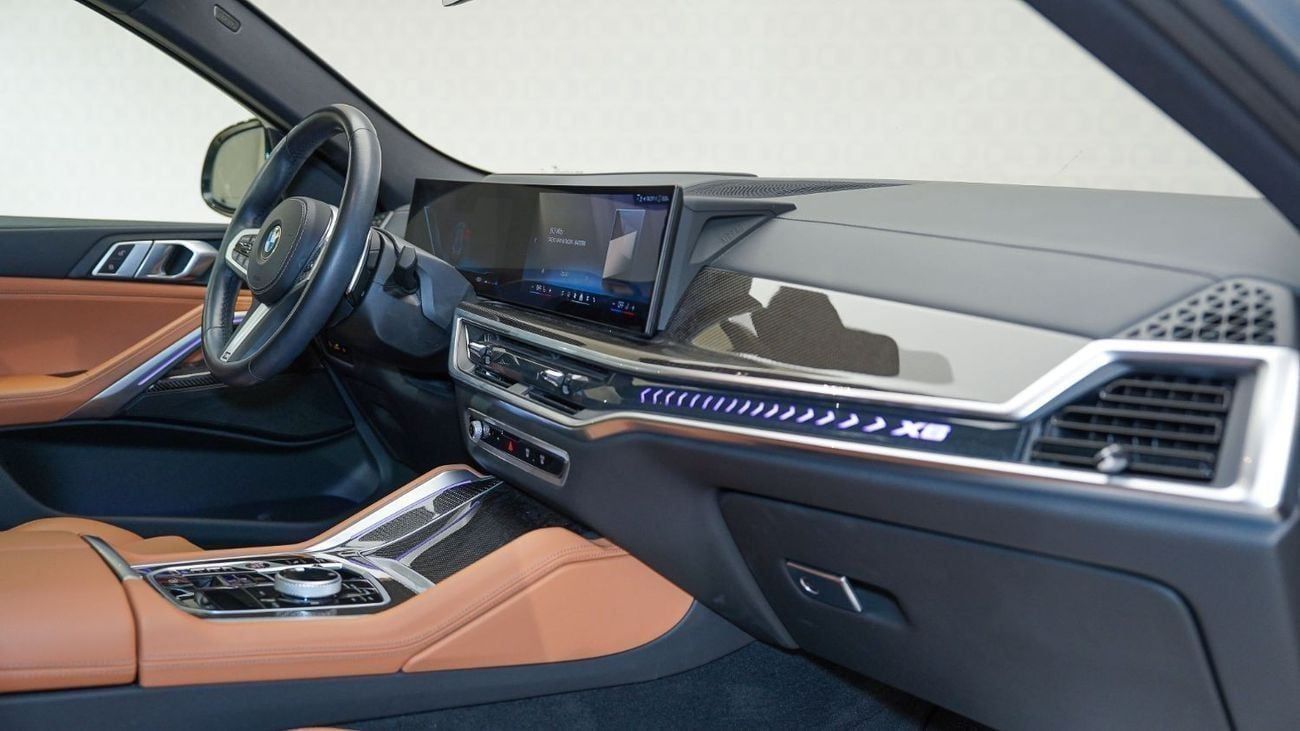BMW X6 40i M Sport 3.0L | AED 4,624 PM | Warranty Sept-2027 | GCC