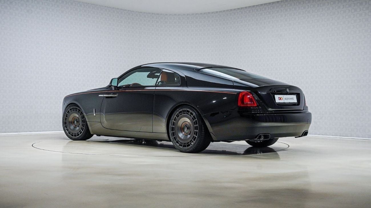 Rolls Royce Wraith UAE's Very Best Example | 2 Years Free Servicing | AED 18,760 Per Month