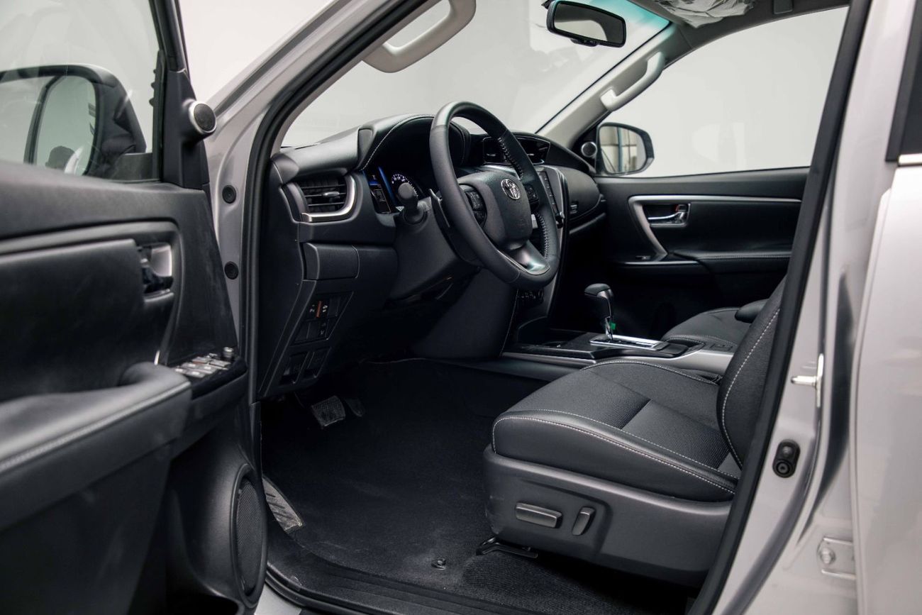 Toyota Fortuner 4.0L - Silver Metallic Inside Black | Export Only