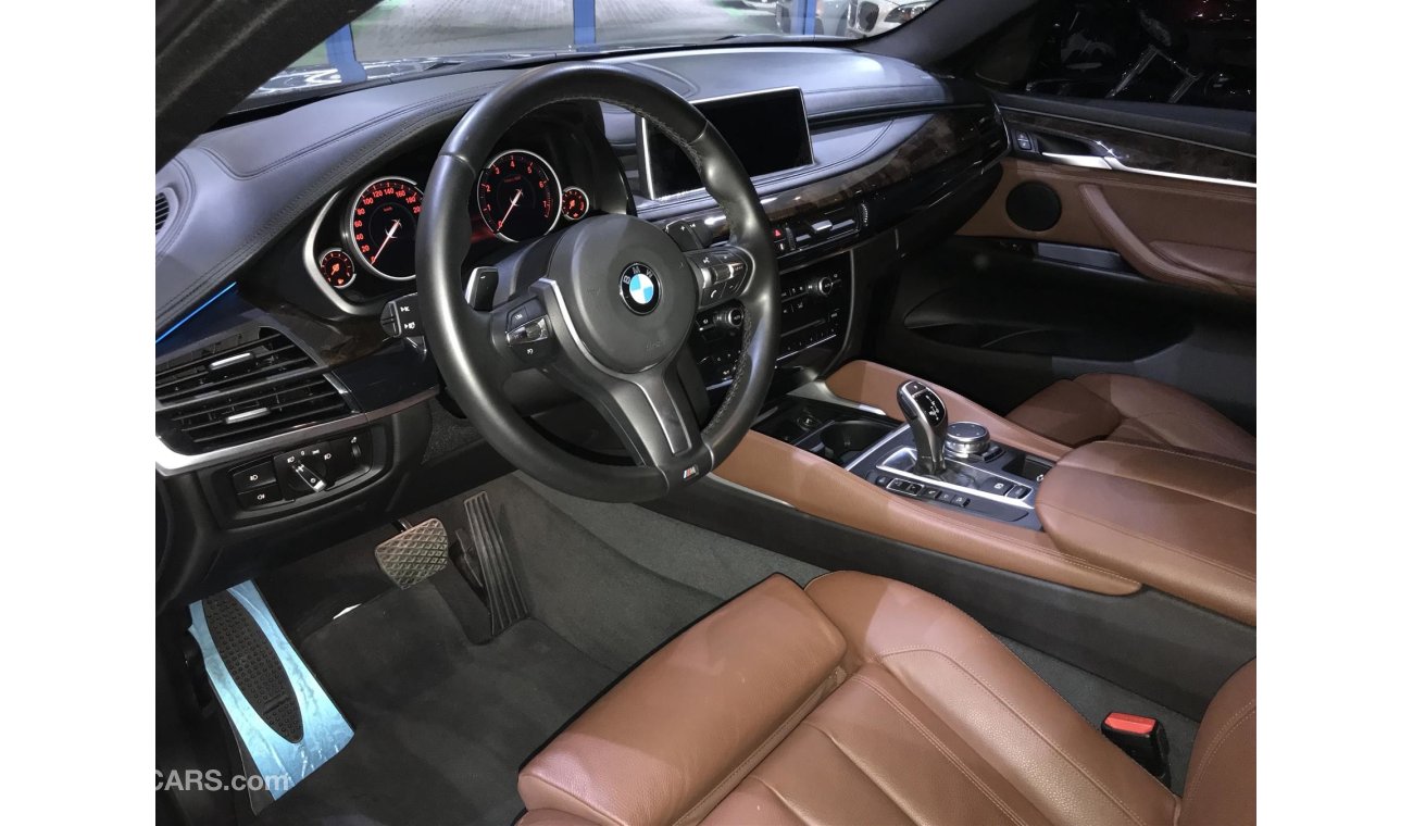 BMW X6 - 5.0L -M POWER KIT - GCC - WARRANTY + FREE SERVICE