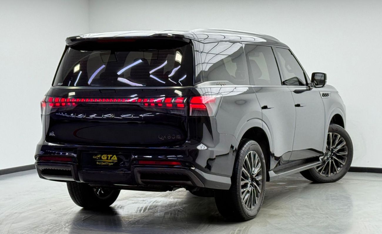 Infiniti QX80 Autograph Bench Chairs 3.5L 2025 Infiniti QX80 Autograph, 5 Years Infiniti Warranty, Full Infiniti S