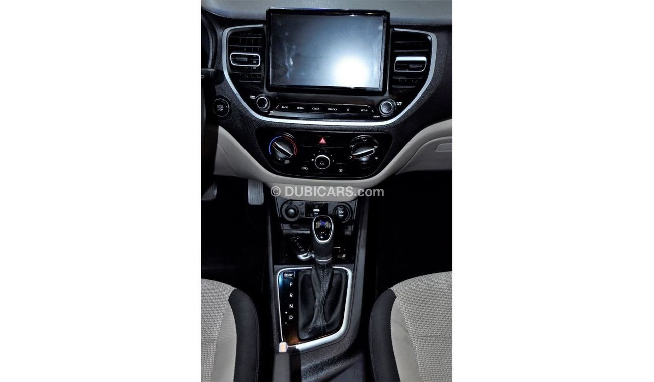 Hyundai Accent EXCELLENT DEAL for our Hyundai Accent 1.6 ( 2022 Model ) in Blue Color GCC Specs