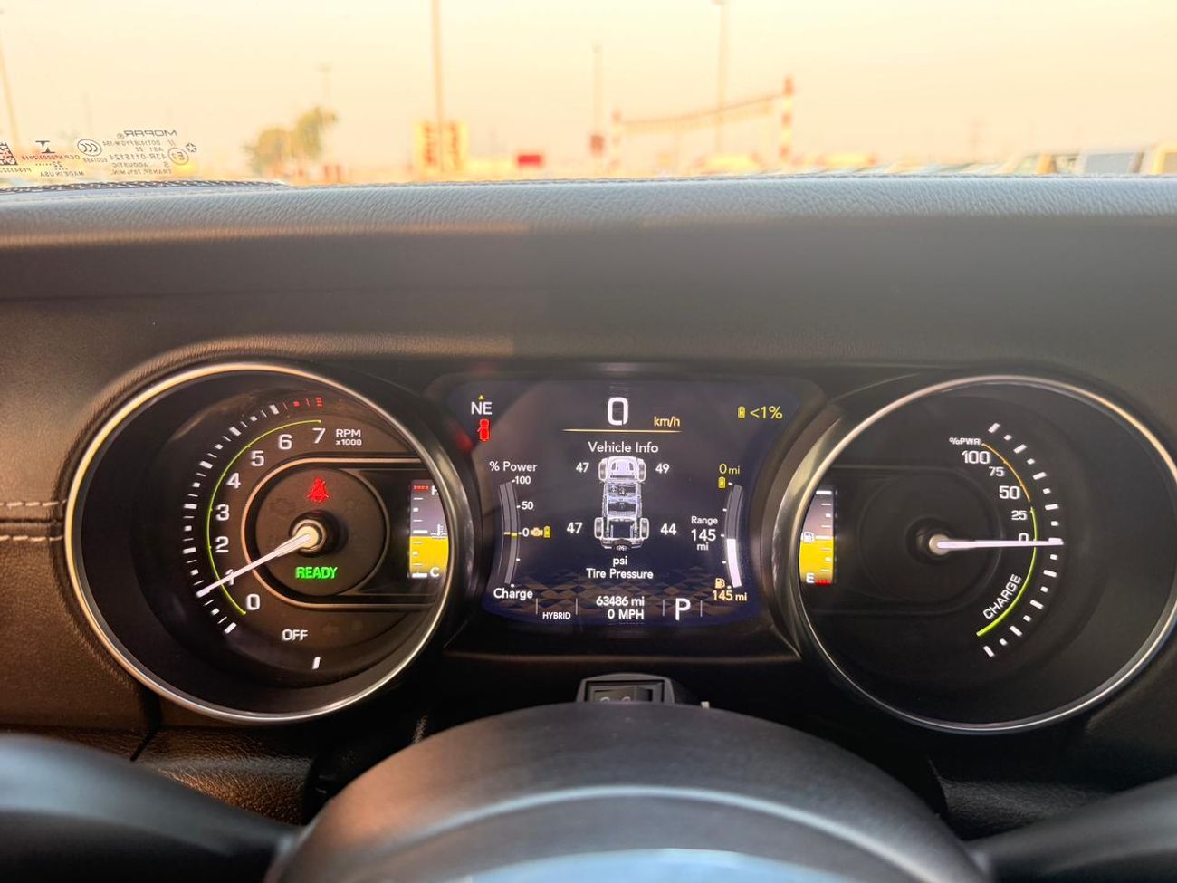 جيب رانجلر Hybrid Sahara 4XE Edition sport 2023