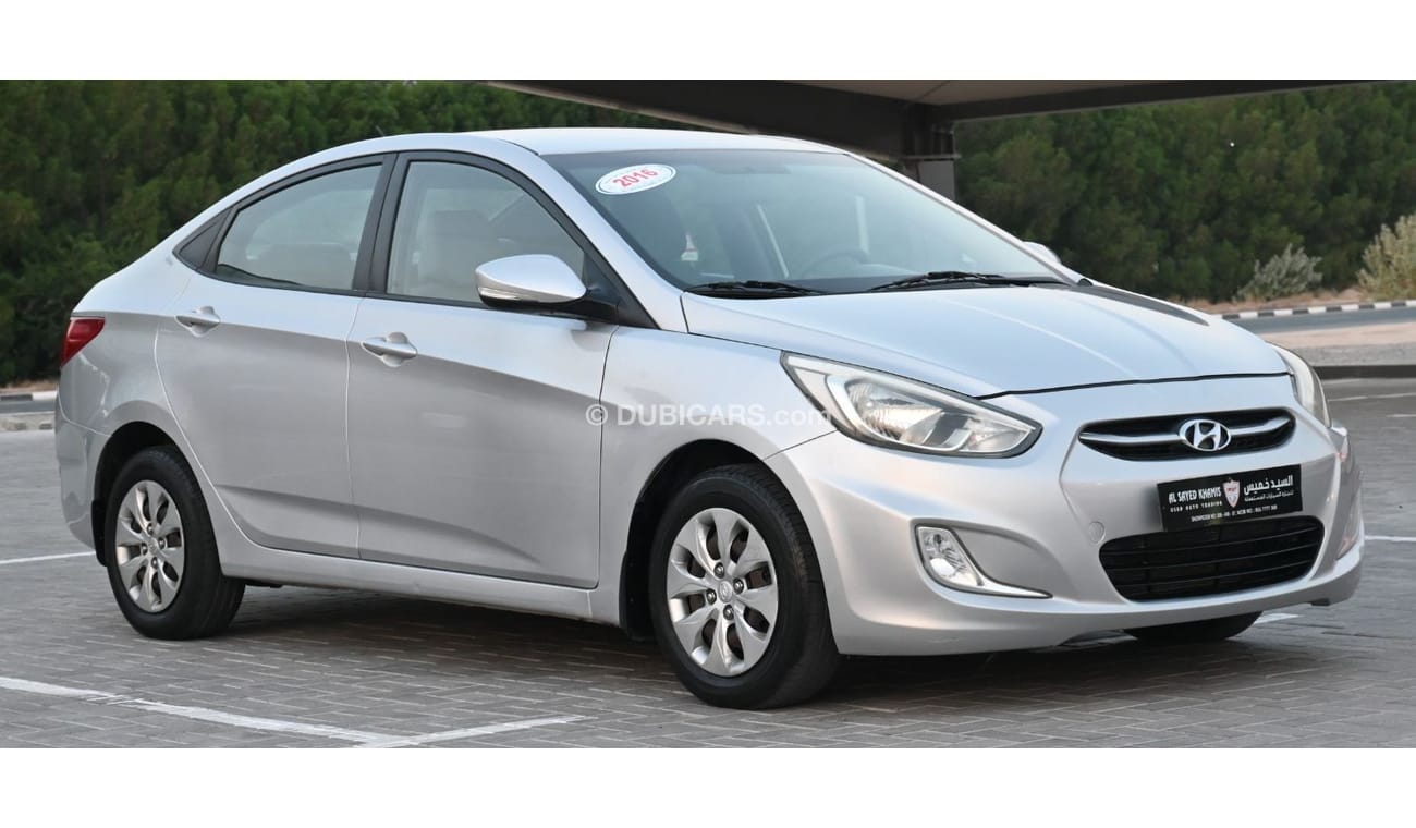 Hyundai Accent GCC EXCELLENT CONDITION WITHOUT ACCIDENT 2016