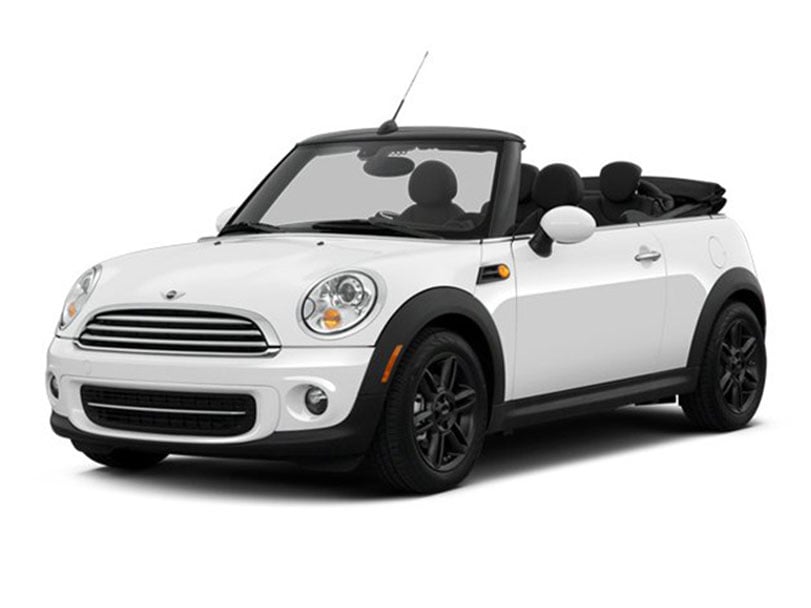 Mini Cooper Cabrio cover - Front Left Angled