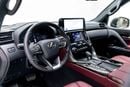 Lexus LX 700h 3.5L - Sonic Quartz Inside Crimson | Export Only