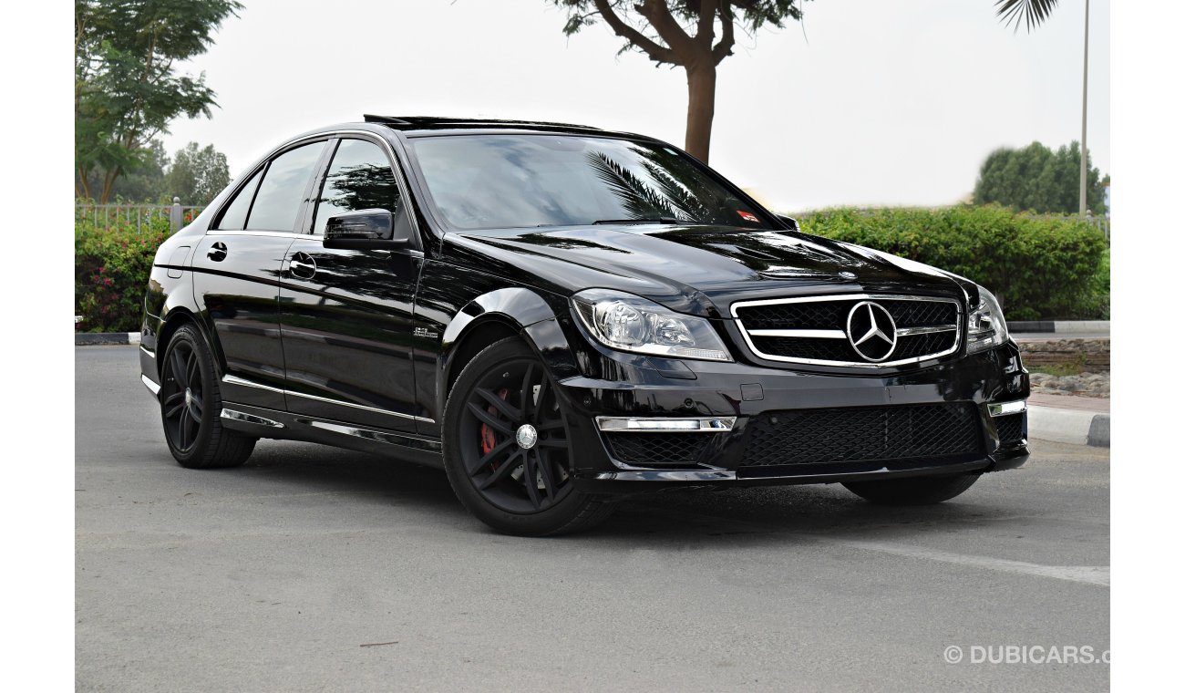 مرسيدس بنز C 300 2013 - v6 - AMERICAN SPECS - BODY KIT C63 AMG - 1 YEAR WARRANTY