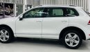 Volkswagen Touareg GCC .. Original Paint .. Perfect Condition .. FSH