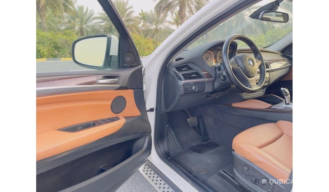 BMW X6 50i Exclusive X6 2013 GCC model XDRIVE 50i in agency condition, agency dye, without accidents, full