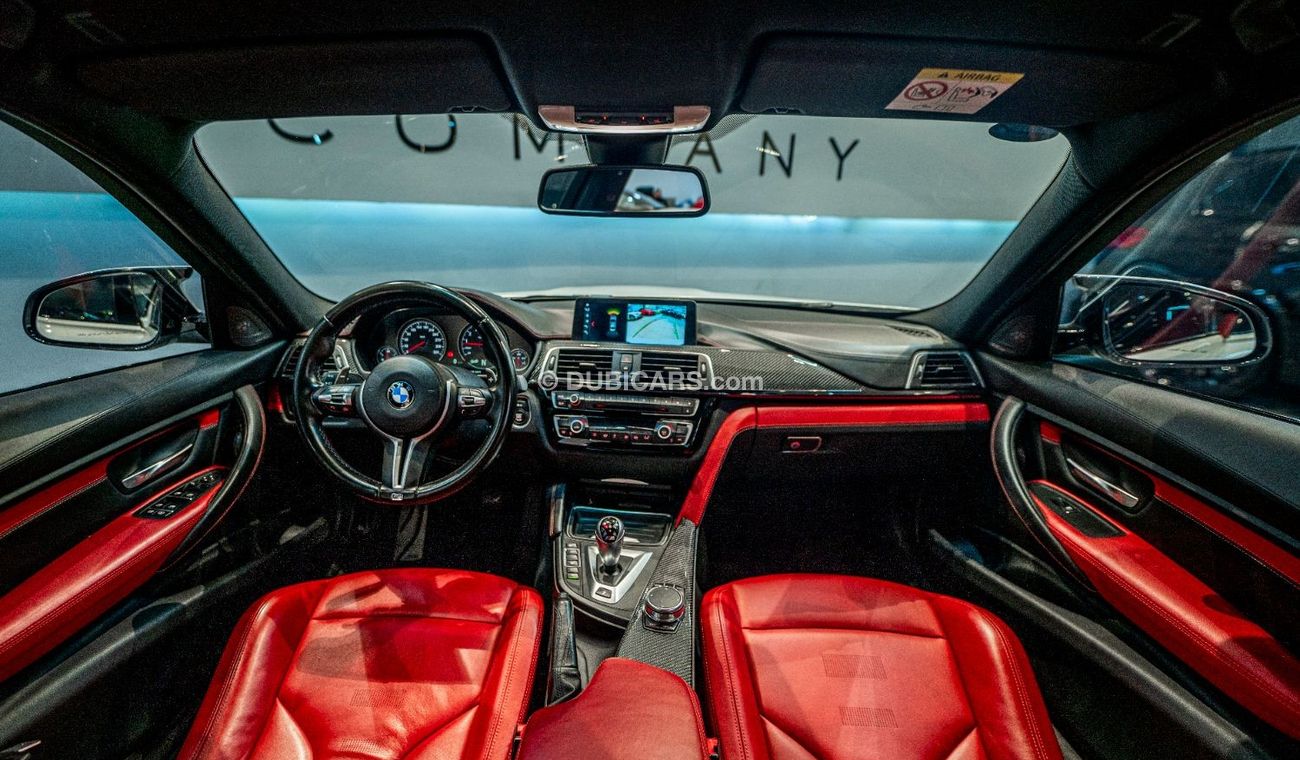 BMW M3 2018 BMW M3, 2024 BMW Warranty + Service Contract, Full BMW Service History, Low KMs, GCC