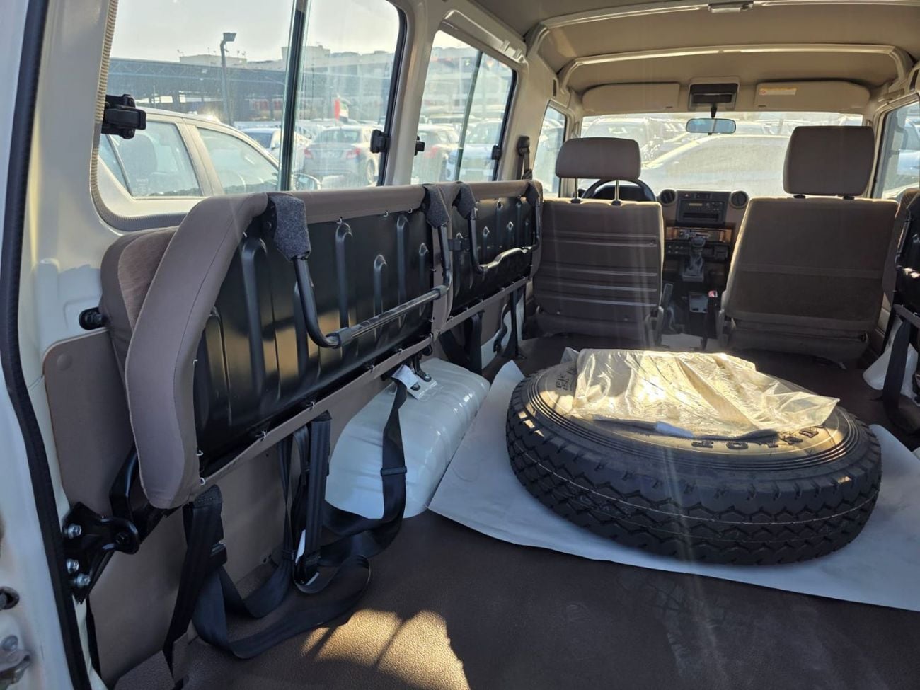 Toyota Land Cruiser DLX Diesel 2.8 liter ,Automatic gear ,Manual  Windows ,Left Hand Drive
