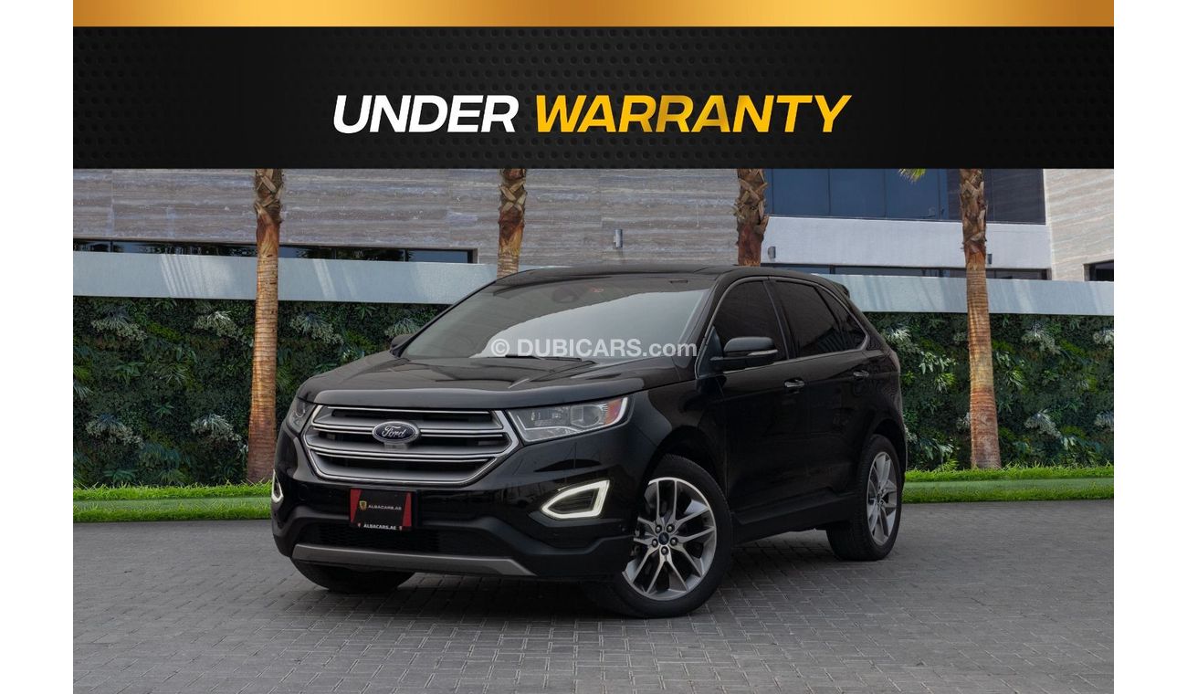 Ford Edge Titanium AWD | 1,625 P.M  | 0% Downpayment | Pristine Condition!
