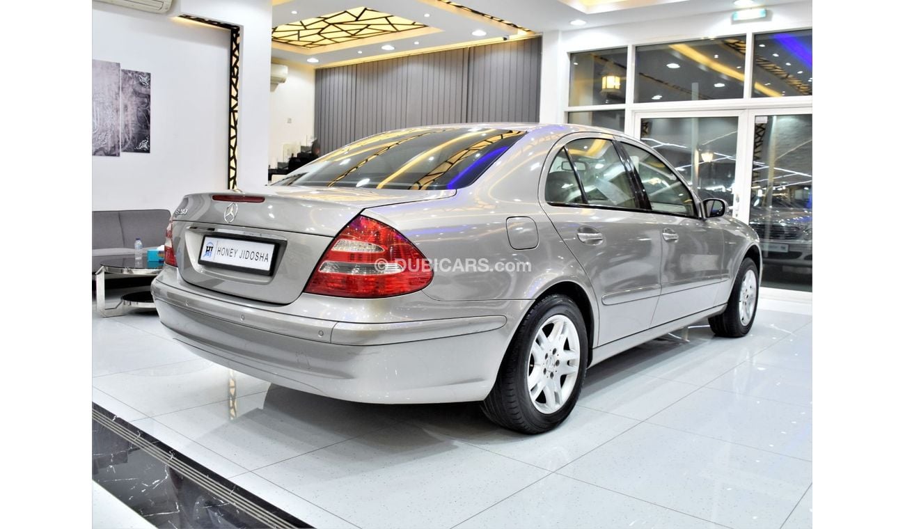 Mercedes-Benz E 280 EXCELLENT DEAL for our Mercedes Benz E280 ( 2006 Model ) in Silver Color GCC Specs
