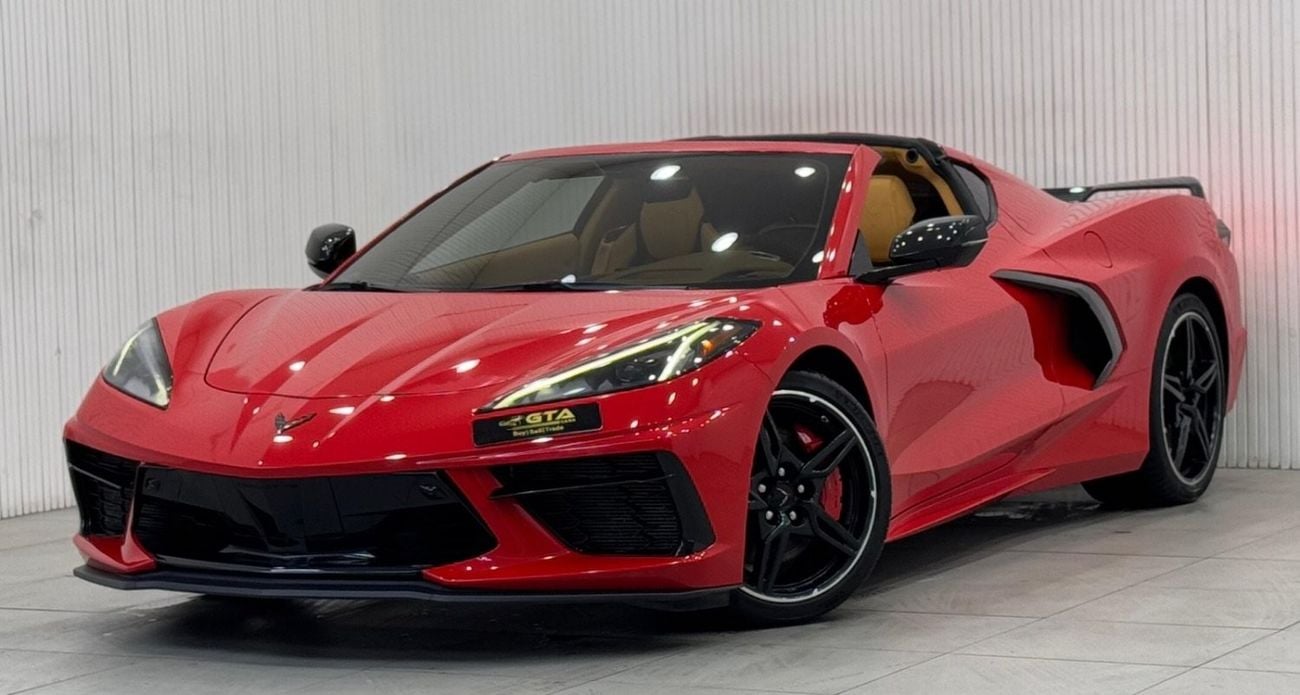 Chevrolet Corvette 3LT 6.2L (495 HP) Coupe 2021 Chevrolet Corvette C8 Z51 3LT, Nov 2025 Chevrolet Warranty, FASH, GCC