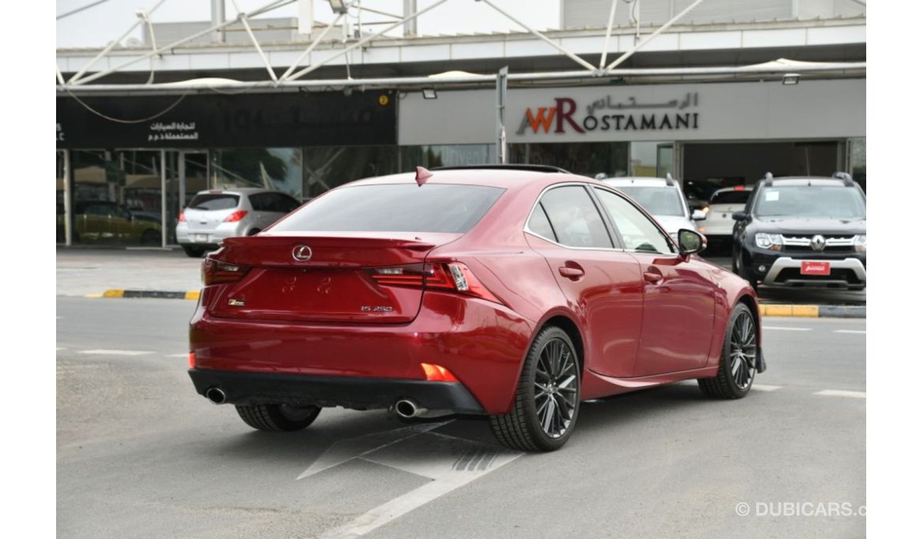 Lexus IS250 2015 - AMERICAN SPECS - FREE REGISTRATION - WARRANTY INSURANCE- 0 DOWNPAYMENT