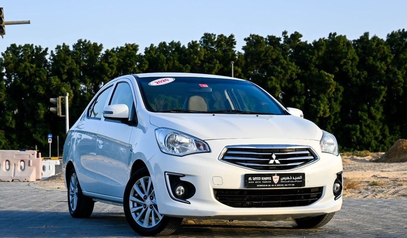 Mitsubishi Attrage MITSUBISHI ATTRAGE 2020 GCC GLX 1.2 BASE IN EXCELLENT CONDITION