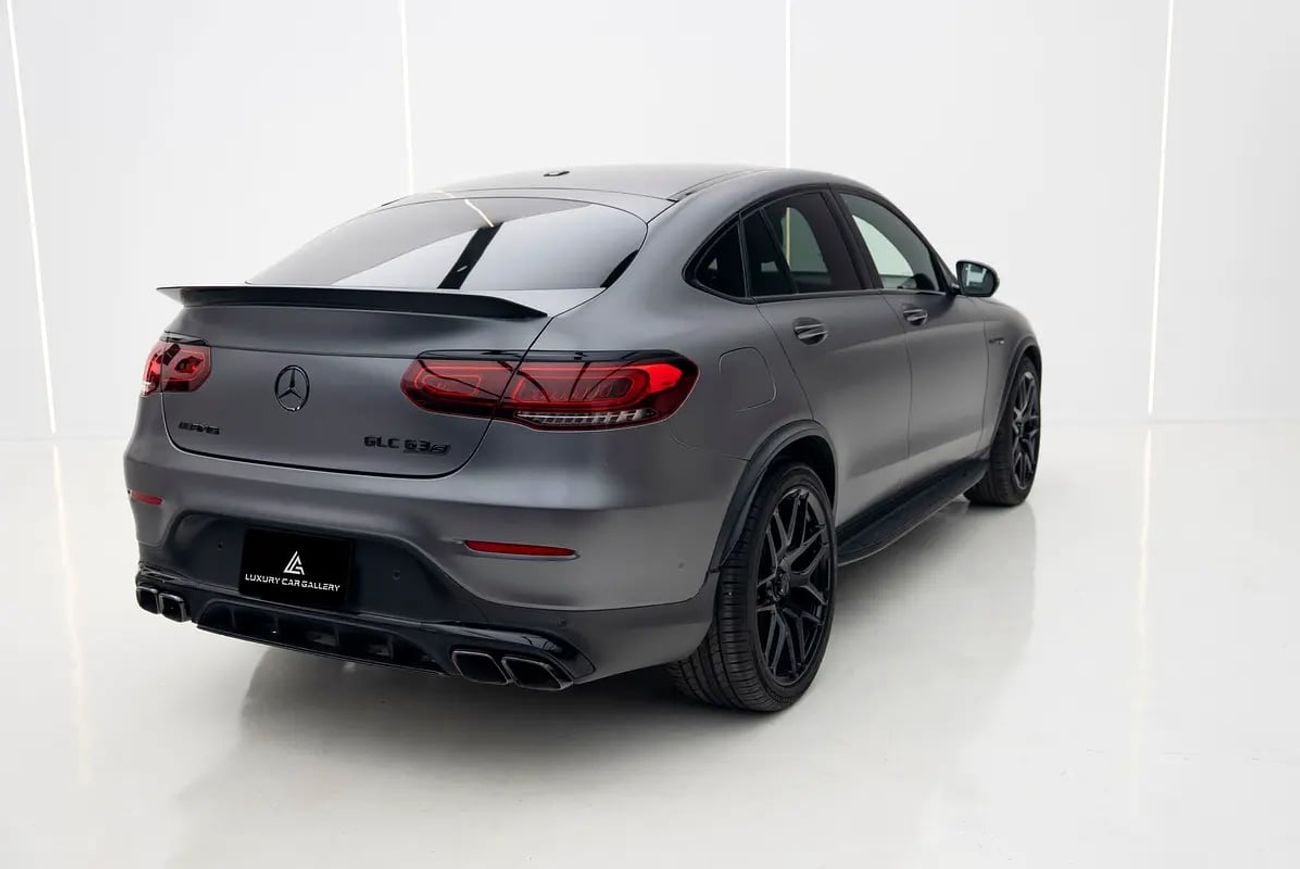 Mercedes Benz GLC 63 AMG S 503 HP V8 | MATTE GREY | 21-INCH AMG WHEELS