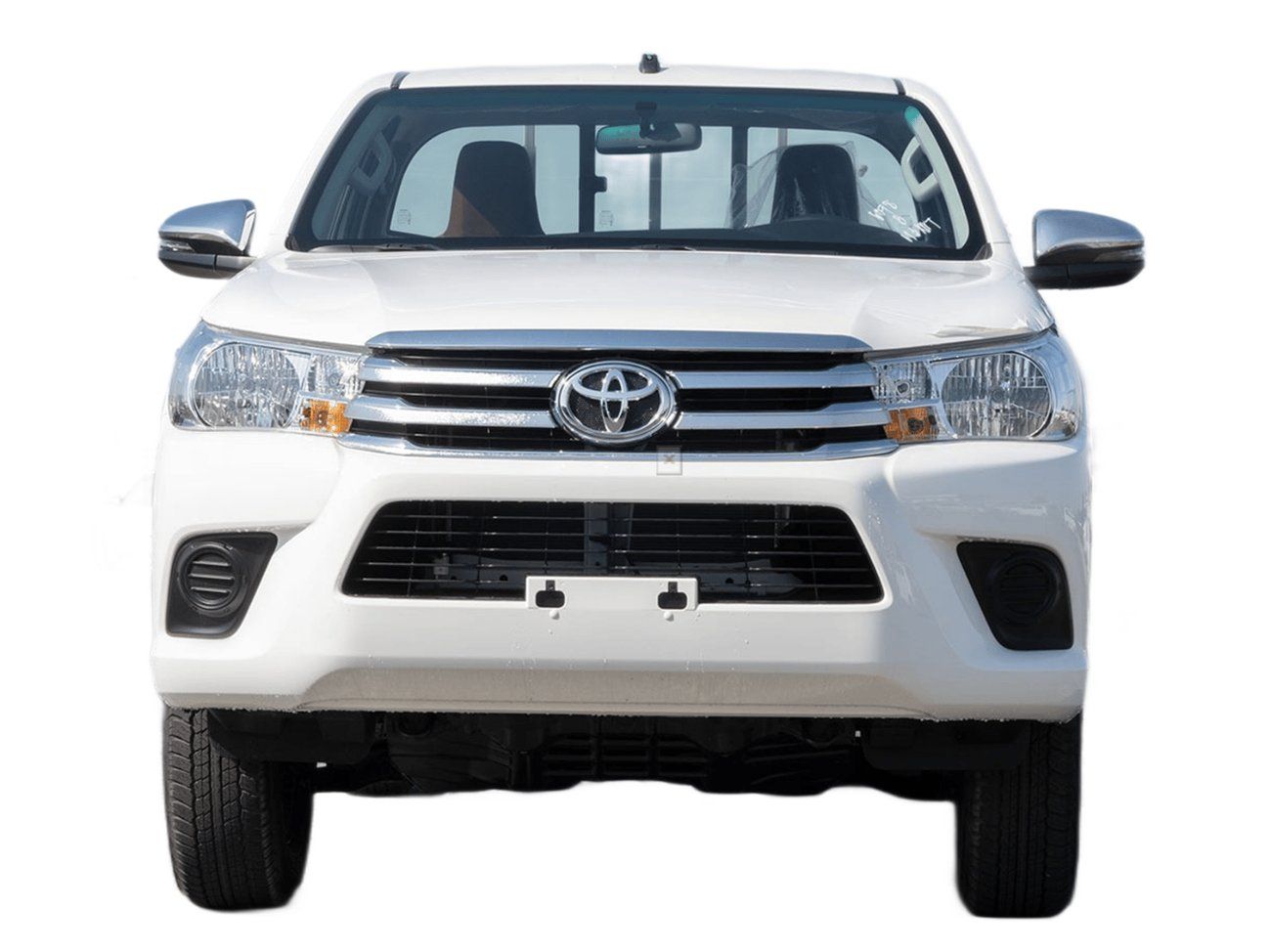 Toyota Hilux GLX 2 Doors ECTCGA003 – 2026 Toyota Hilux Single Cab Pick Up – 2.7L Petrol Manual 4wd - White with Red  Interior