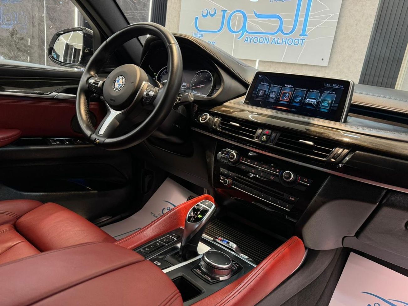 BMW X6 40i Luxury 3.0L LOVELY BMW X6 V6 || TOP RANGE || M_KIT || GCC || LIKE NEW || SCREENS II LOW MILEAGE