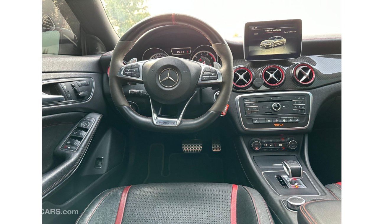 Mercedes-Benz CLA 45 AMG Std CLA-45 AMG 2015 4-MATIC // GCC // ORIGINAL PAINT // ACCIDENTS FREE