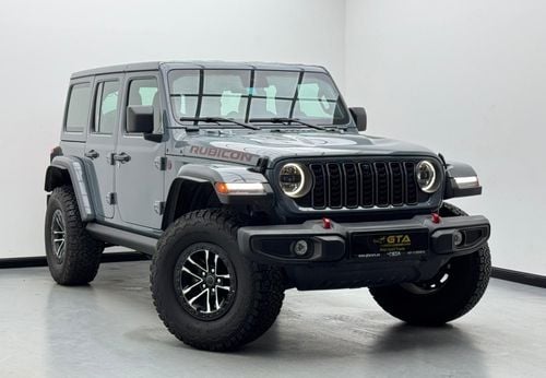 Jeep Wrangler Rubicon X 3.6L 2024 Jeep Wrangler Rubicon X, 2028 Jeep Warranty, Jeep Service History, GCC