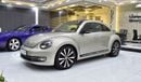 Volkswagen Beetle EXCELLENT DEAL for our Volkswagen Beetle Turbo ( 2016 Model ) in Beige Color GCC Specs