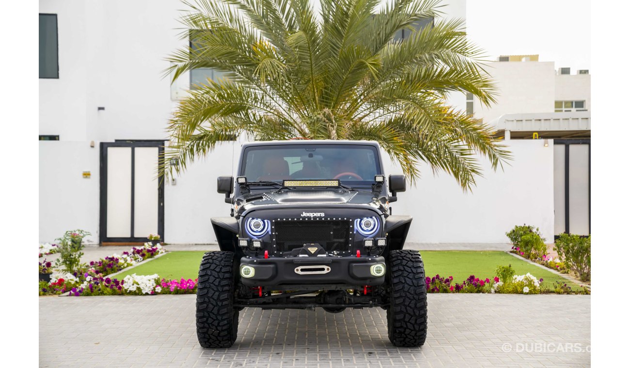 جيب رانجلر Unlimited Jeepers Edition Supercharged - 1 Of A Kind! - AED 2,526 PM - 0% DP