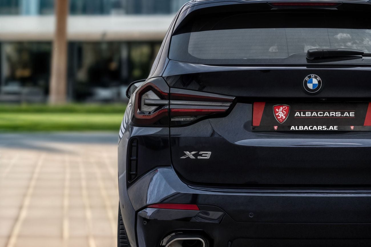 بي أم دبليو X3 XDRIVE 30i M SPORT X3 M-Kit | 3,428 P.M | 0% Downpayment | Agency maintained!