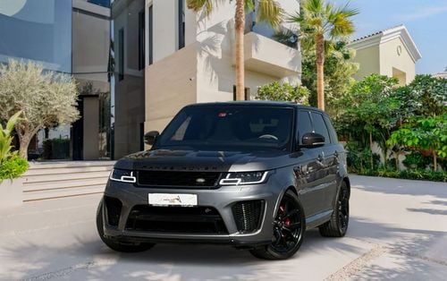 Land Rover Range Rover Sport SVR 5.0L (550 HP) RANGE ROVER SPORT SVR CARBON EDITION 5.0L V8 SC A/T | 2022 | AED 3,760 per month