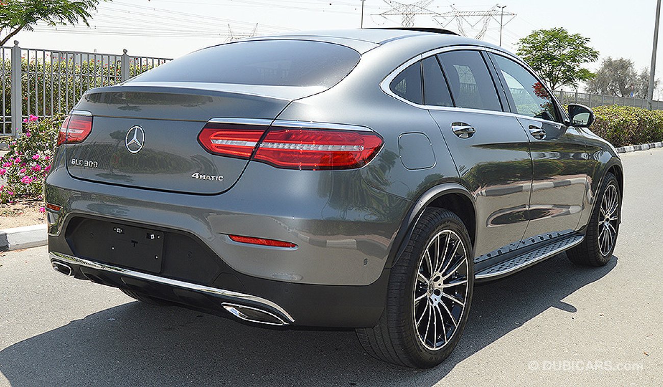 مرسيدس بنز GLC 300 2019 AMG, 4MATIC I4-Turbo GCC, 0km w/ 2 Yrs Unlimited Mileage Warranty + 60K km Free Service at EMC